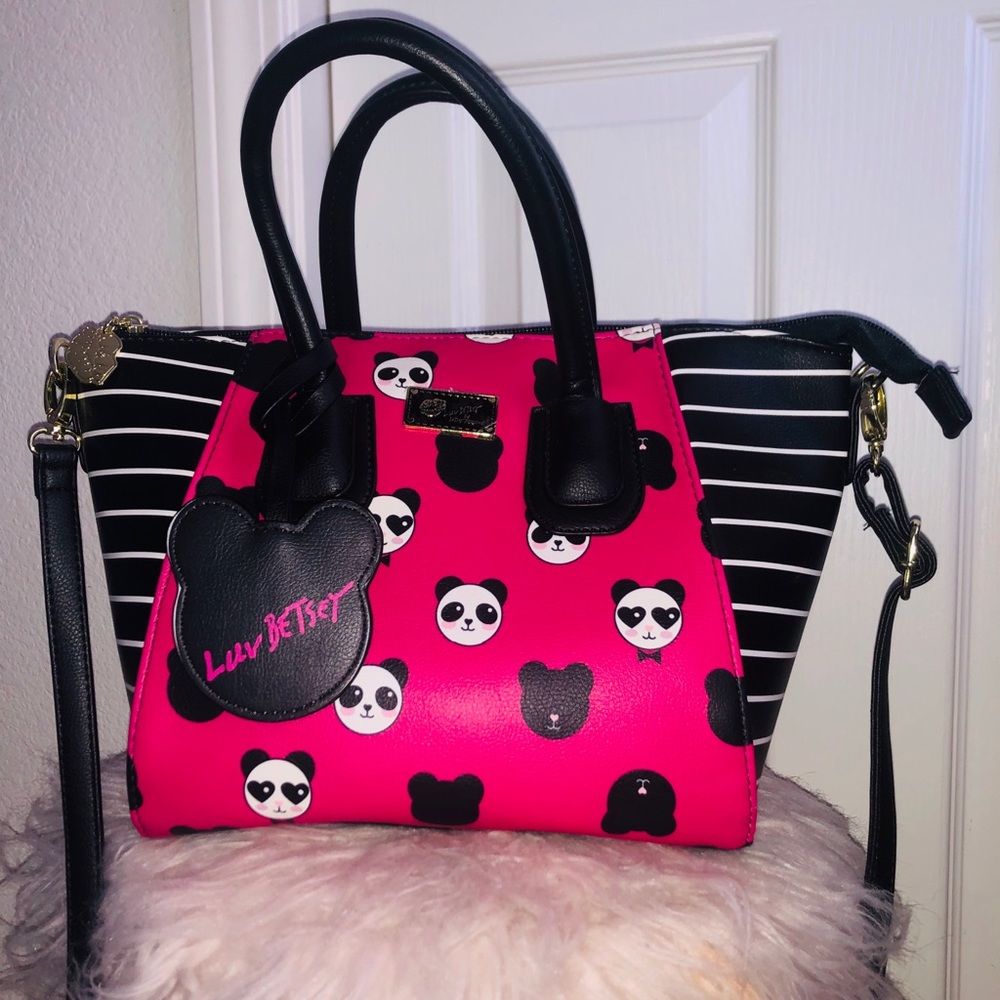 Betsey Johnson Pink Panda Purse!